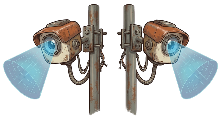 Speed camera illustration